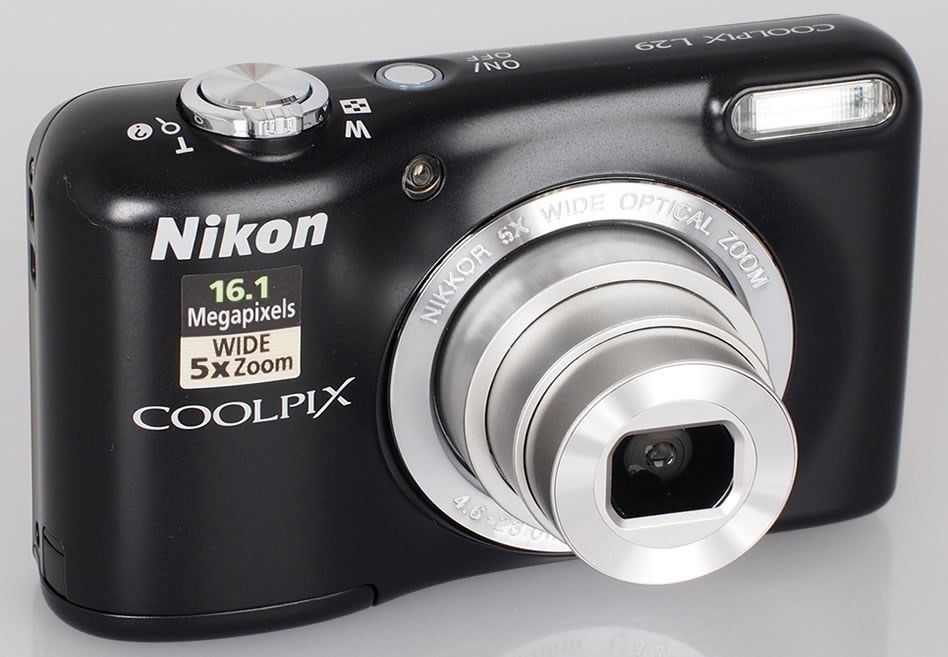 Camara Nikon Coolpix L29 Kit Negra